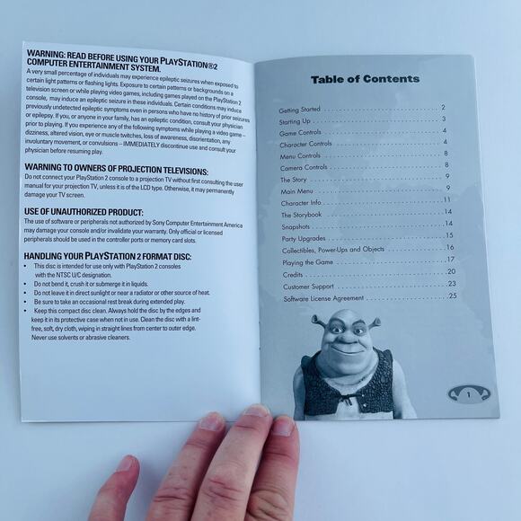 Shrek 2 Sony PlayStation 2 PS2 2004 Everyone CIB - Picture 7 of 11